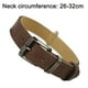 thumbnail image 2 of Collar de cuero para perros grandes: collar para perros de diseño lujoso y resistente, 2 of 5