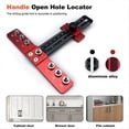 thumbnail image 3 of Punch Locator Drawer Cabinet Door Handle Installation Auxiliary Tool, 3 of 5