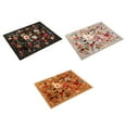 thumbnail image 4 of relayinert Anti-fouling Floral Washable Rug Durable Polyester Washable Entry Rugs Indoor Door Mats Entryway Rug 3 60*90cm, 4 of 6