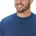 thumbnail image 2 of GH Bass Men's Pullover Crew Sweatshirt (XX-Large, Club Blue Heather), 2 of 3