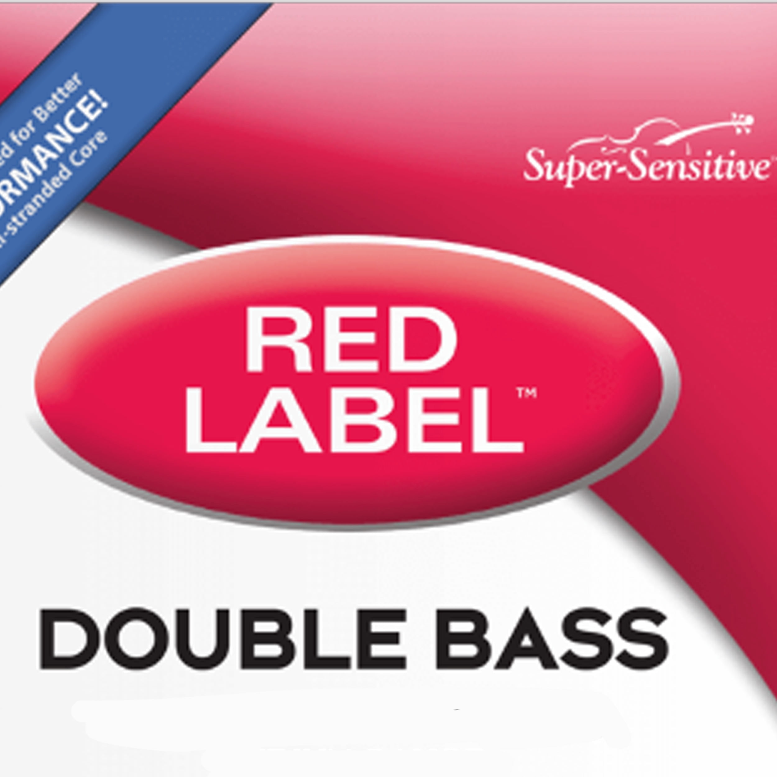 Super Sensitive Bulk Red Label Bass Set 3/4 Regular Bulk 10-Pack