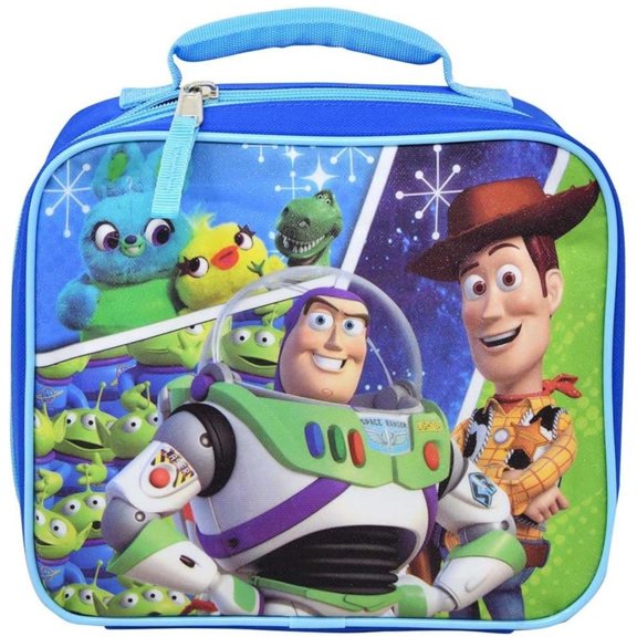 Fast Forward Kids Insulated Lunch Bag with Handle, Toy Story Design