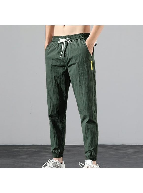 Mens Sweatpants Open Bottom
