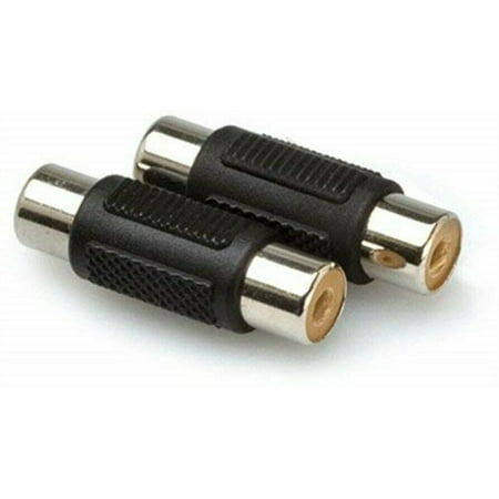 UPC: 0728736014152 | Hosa GRA-101 RCA to RCA Couplers  2 Pieces