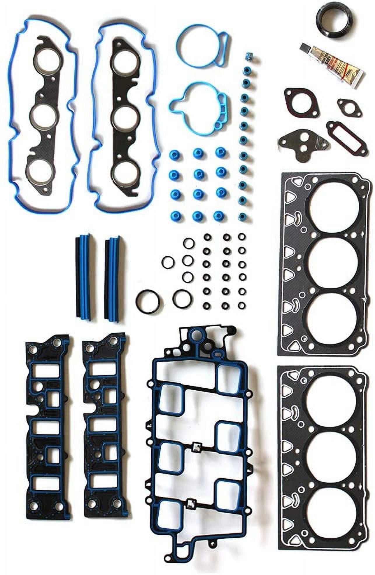 ECCPP Head Gasket for 97-05 for Buick Lacrosse Lesabre Park Avenue Regal  Riviera for Chevrolet Impala Lumina Monte for Oldsmobile 88 Intrigue LSS  Regency for Pontiac 3.8L V6 Head Gaskets Set