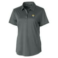 thumbnail image 2 of Women's Cutter & Buck Gray Fort Valley State Wildcats Prospect Textured Stretch Polo, 2 of 3