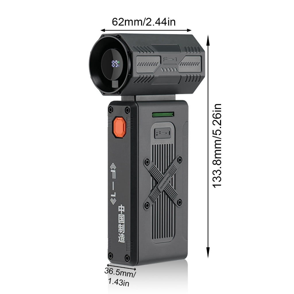 Multifuntional Handheld Fan Electric Air Dusters 4000mAh Powerful Fan ABS Texture Perfect for Office Outdoor Travel Use