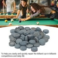 thumbnail image 4 of 48Pcs 14mm Billiard Cue Tips, Snooker Pool Cue Stick Tips Replacement Billiard Accessories, 4 of 8