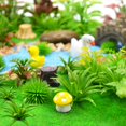 thumbnail image 4 of MOMOONNON 100 Piezas Árboles Modelo Plantas en Miniatura Árboles de Jardín de Hadas Modelo Paisaje Árboles de Juegos de Guerra Artificiales Modelo Ferrocarril Paisaje Diorama Suministros Paisaje Paisa, 4 of 5