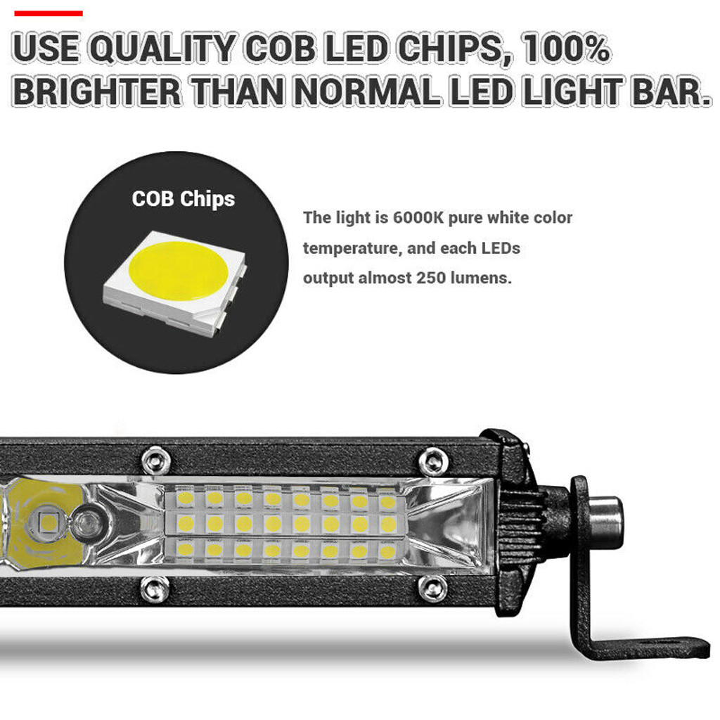 LYTiang NEW 10 inch -Thin LED Light Bar Combo Beam Floods Beam ATV ...