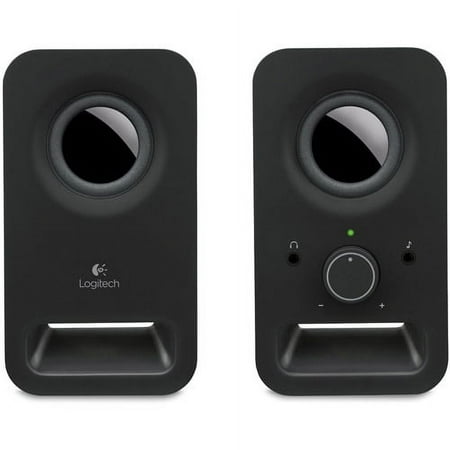 Logitech - z150 2.0 Multimedia Speakers (2-Piece) - Black