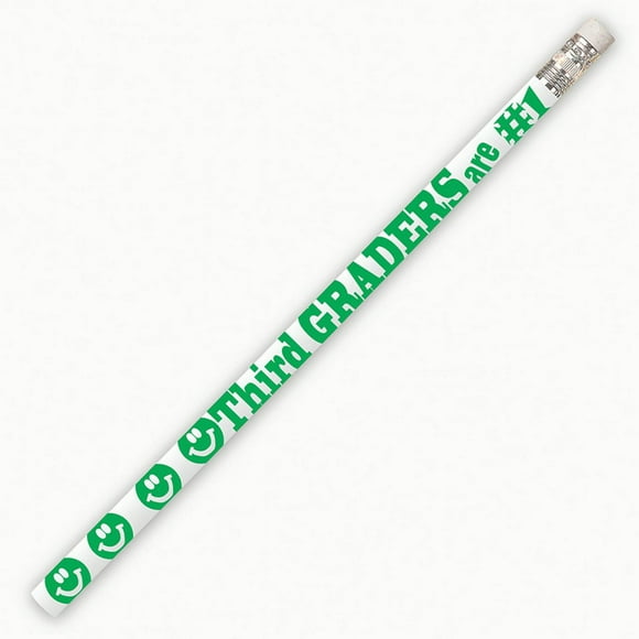 3Rd Graders Are #1 Motivational Pencils, Pack Of 12
