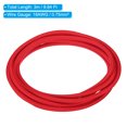 thumbnail image 2 of Uxcell Fabric Cloth Covered Round Wire, 9.84ft 18AWG 2 Core Vintage Woven Electrical Cord, Red, 2 of 7