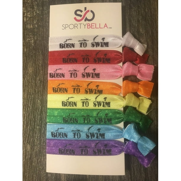 Swimming Hair Ties Girls Swimming Accessories Swim Jewelry Perfect