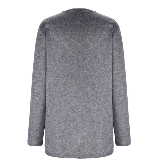 Mode Femmes Chandails à Capuchon & Chandails en Molleton Mode Décontractée d'Hiver pour Femmes, sous-Couche Chaude en Peluche Imprimé de Noël Manches Longues Col Rond Tops Chandails à Capuchon Surdimensionnés en Liquidation