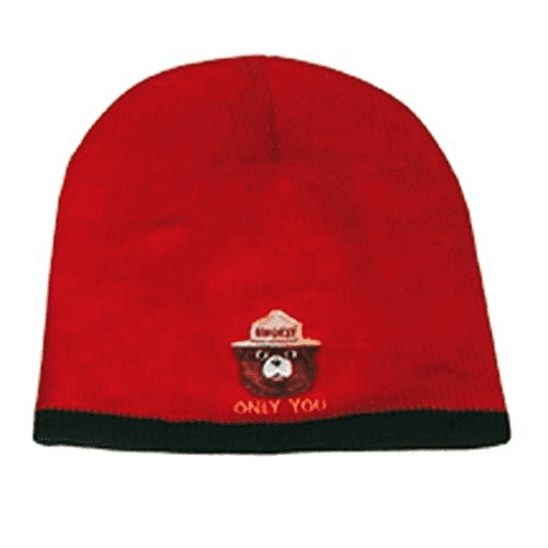 Forest Fires Knit Winter Beanie Hat Cap 