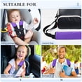 thumbnail image 5 of ALAZA Tulip Purple Car Seat Belt Adjuster Neck Covers Shoulder Cushions Pads M, 5 of 8