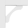 thumbnail image 3 of 3"W X 16"D X 16"H Standard Legacy Architectural Grade Pvc Bracket With Block Ends, 3 of 8