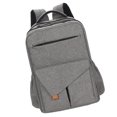 thumbnail image 1 of Bolsa de Pañales para Bebé Y Papá Espalda Impermeable Grande, Bolso para Pañales para Cochecito Gris Sunnimix Mochila de hombro momia, 1 of 8