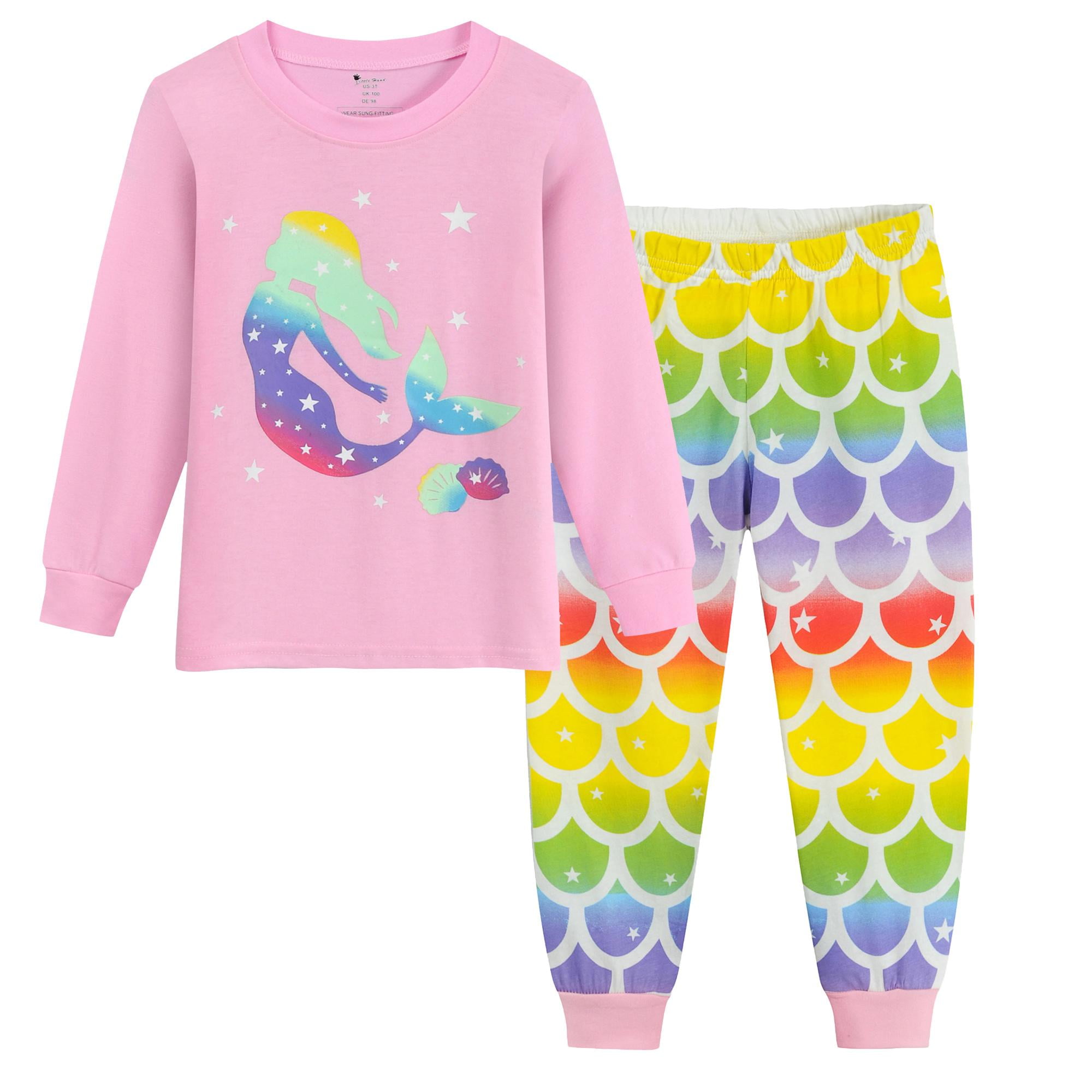 Girls long pjs hotsell