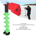 thumbnail image 4 of Ice Auger Drill Bit, Multifunctional Impact Proof Ice Auger Bit 29in Length Lightweight  for Outdoor Activities, 4 of 7