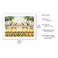 thumbnail image 2 of Rainbow Hawaii - Hula Dancers - Vintage Travel Poster by Kerne Erickson - Bamboo Fine Art 290gsm Paper (Unframed) 12x16in, 2 of 4