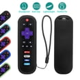 thumbnail image 3 of Para Tcl Roku 3600r Roku U1 Control remoto Funda protectora Funda de silicona Antideslizante Anti-caída Rc 280 T026 Bolsa transparente Embalaje Bolsa transparente Pac kaili Sencillez, 3 of 5