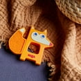 thumbnail image 2 of HABA Foxy Silicone Baby Teething & Grasping Toy, 2 of 6