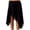 Black, variant on Women High Waist Asymmetrical Hem Skirt, Flowy Midi Skirt, Casual A-Line Skirt