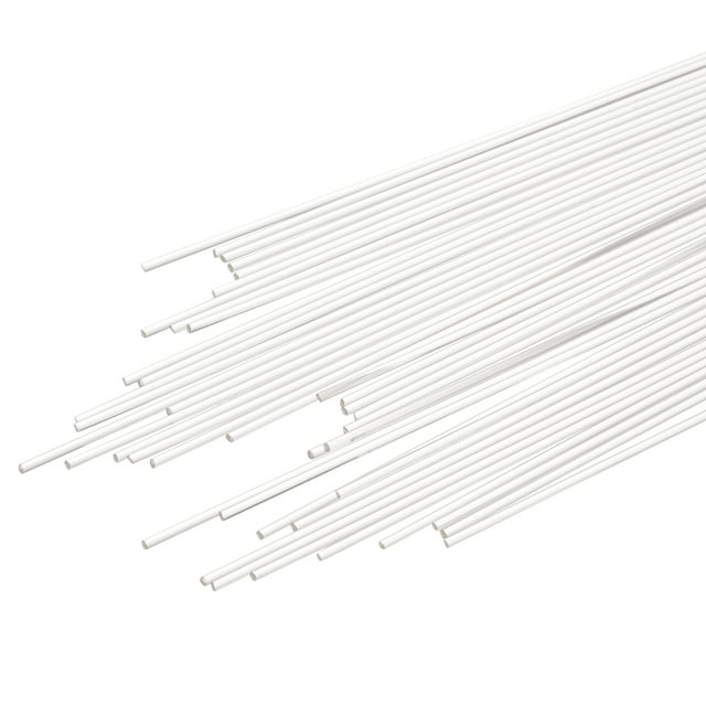 Unique Bargains PLA Filament Refills for 3D Printing Pen 10inch Length 40pcs Clear