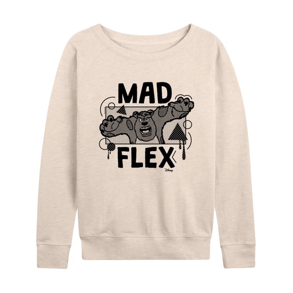 Monsters Inc. - Mad Flex Sully - Women's Lightweight French Terry Long Sleeve Shirt
