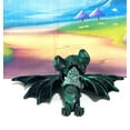 thumbnail image 3 of Articulated Bat, 3D Printed Bat, Cinderbat for Halloween Decor, Green Spooky Poseable Trick or Treat Bats., 3 of 9