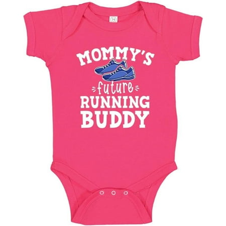 

Mommy s Future Running Buddy Baby Bodysuit One Piece Or Toddler Shirt Runner Baby Clothes