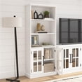 thumbnail image 4 of Westbrook 5 Shelf Bookcase with Glass Doors by Bush Furniture, 4 of 8