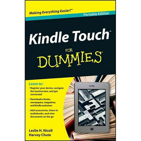 Kindle Touch for Dummies
