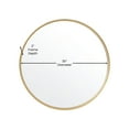 thumbnail image 4 of Flash Furniture Jennifer Deep Framed Wall Mirror 30" Gold (HMHD22M116YBGLD), 4 of 9