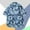 Blue A, variant on SGFCWSX Mens Hawaiian Shirt, Print Short Sleeve Button Down Shirt for Summer Beach Vacation Black Size XL