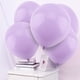 thumbnail image 5 of 100 Uds. Decoración de globos de látex redondos coloridos para fiesta de cumpleaños y boda (púrpura), 5 of 7