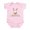 Petal Pink, variant on CafePress - Some Bunny In Connecticut Infant Bodysuit - Baby Light Bodysuit, Size Newborn - 24 Months