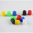 thumbnail image 4 of 10 tapas de válvula de neumático de plástico para coche, cubierta a prueba de polvo para coche, motocicleta, bicicleta, tapa de vástago de válvula de neumático de rueda universal, accesorios para auto, 4 of 5