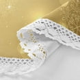 thumbnail image 3 of Coolnut Christmas Bell Round Tablecloth, Washable Oil Proof Table Cover for Kitchen Holiday Party Wedding Picnic Decoration, 3 of 7