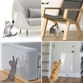 thumbnail image 6 of Tripumer 10pcs Cat Furniture Protectors: 4pcs(5.9x15.7inch) +6pcs(11.8x17.7inch) Strong Adhesive, with 40 Spiral Spikes, 6 of 8