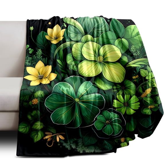 Throw Blanket Soft Plush Fleece Blanket 30In × 39In Home Decor Cozy Camping Blanket for Gift Bedding Essentials