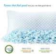 thumbnail image 3 of LammaLoe Cooling Pillows for Bed, Memory Foam Bed Pillow, Body Pillow 20" X 54", 3 of 7