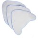 thumbnail image 5 of CHAO Almohadillas de microfibra para mopa a vapor para limpiadores a vapor Vax, S86-SF-CC, S85-CM, S86-SF-C, S84-W7-P, S7 y más, paquete de 3 (paquete de 3 azul), 5 of 5