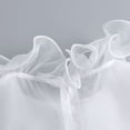 thumbnail image 4 of Ruffle Lace Faux Collar Detachable Neckpiece Decorative Collar Insert Half Shirt Accessory For Women Outfit Enhancer, 4 of 8