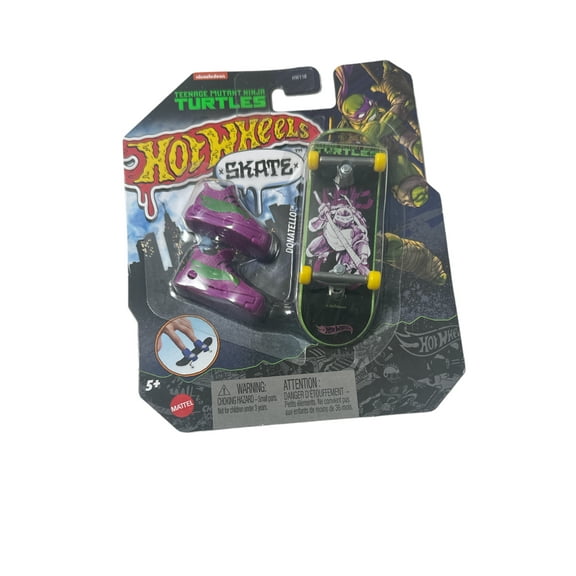 Hot Wheels Skate Fingerboard Teenage Mutant Ninja Turtles Donatello