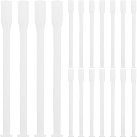30 Piezas Soporte Centrador de Mechas para Velas Tubos de Colocación de Mecha Herramienta de Fijación y Alineación para Fabricación de Velas DIY Manualidades