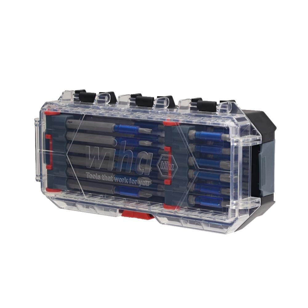 Wiha Terminatorblue Impact Bit Set, 24 Pieces