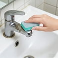 thumbnail image 6 of Ecohintz Aquarium Double Sponge Glass Cleaner - Fish Tank Scrubber for Algae & Water Stains, Non-Toxic & Reusable, Safe for Acrylic & Glass Walls in Home Aquariums, Fish Tank Scrubber, Green, 6 of 9